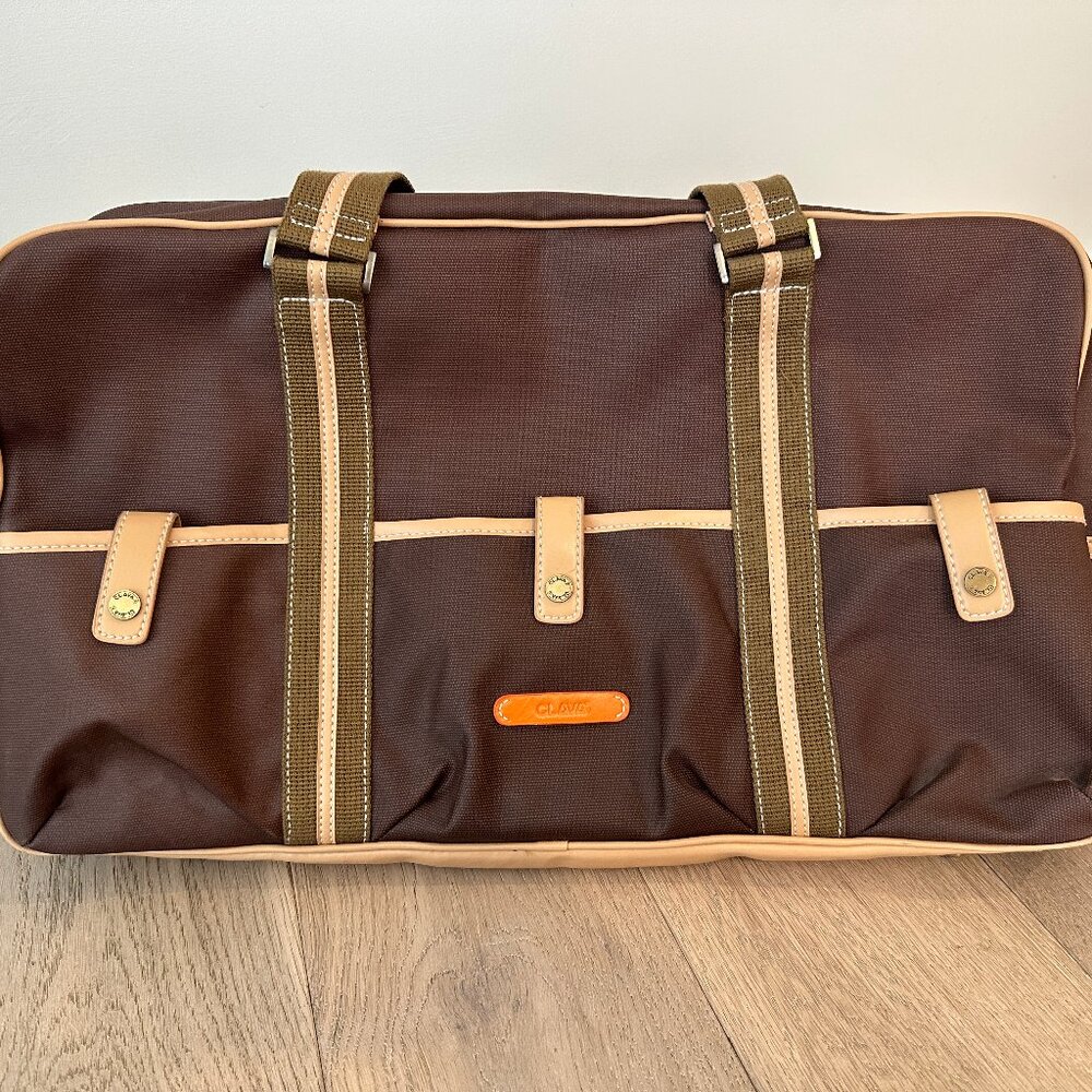 Clava Brown Overnight/Weekender Bag